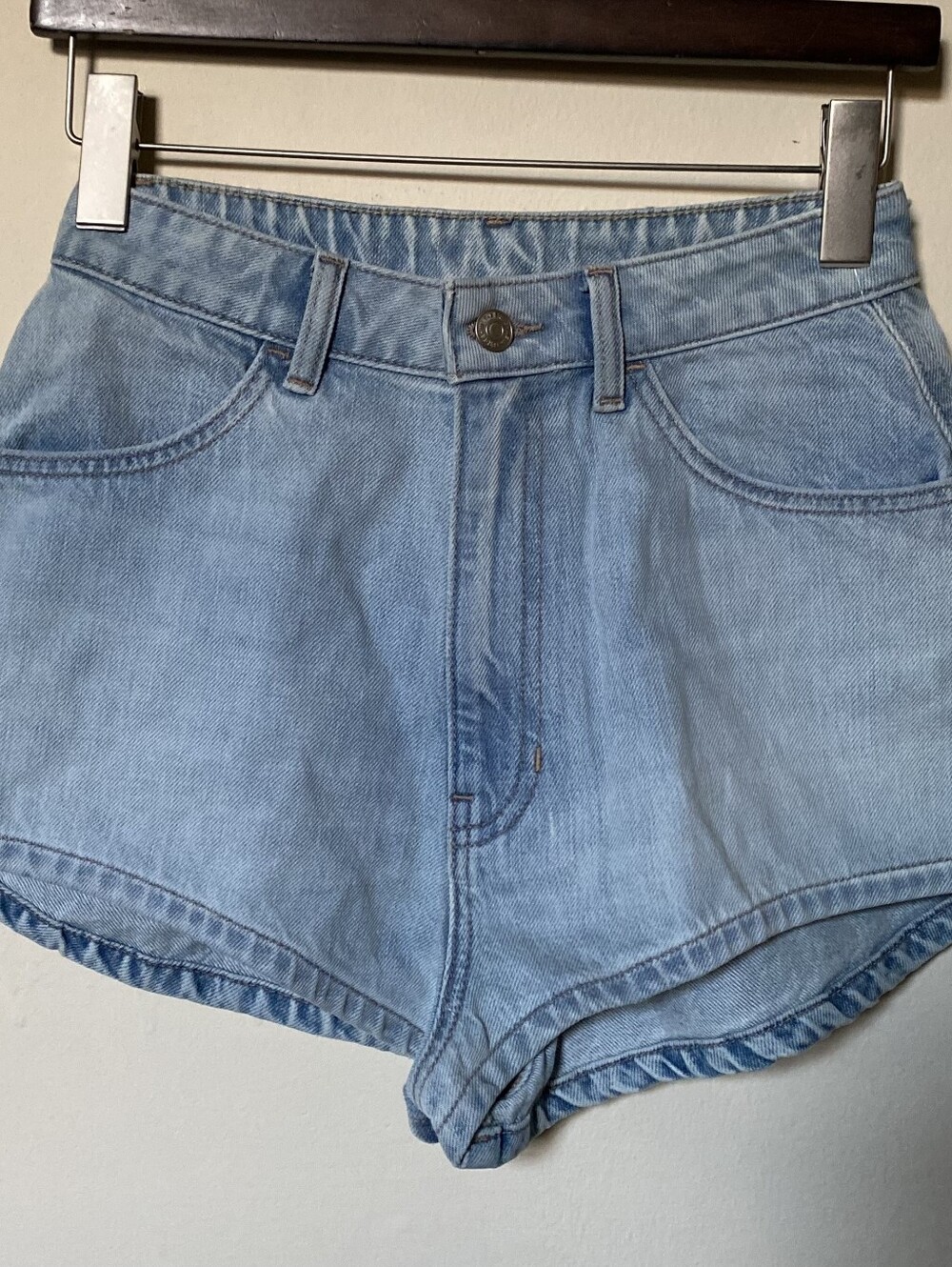 WE THE FREE By FP | Light-Wash Denim Shorts